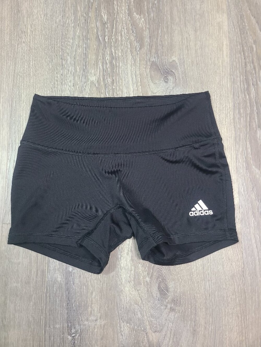 adidas Black Techfit Compression Volleyball Performance Shorts Size Medium M
